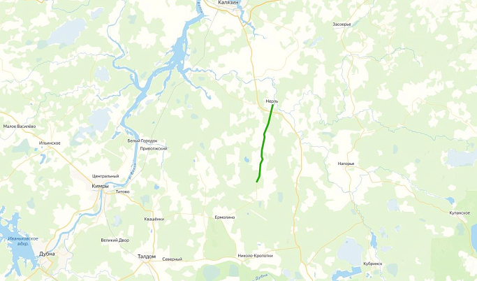 В Тверской области начался ремонт дороги Талдом – Нерль