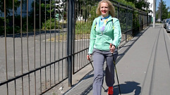 В Твери Светлана Никифорова совместила голосование с тренировкой по скандинавской ходьбе