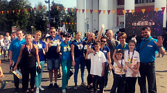 Команда Россия 1 «Тверь» получила медали на марафоне «Бегу и радуюсь»