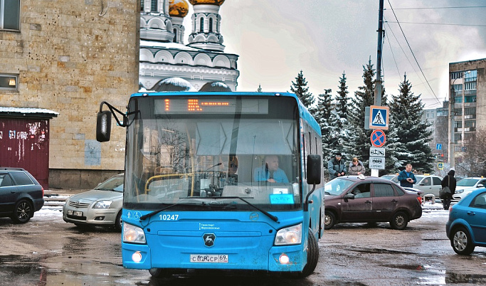 В Твери поменялась схема движения автобусов
