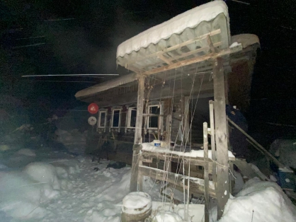 В посёлке Максатиха Тверской области при пожаре погиб 73-летний пенсионер 