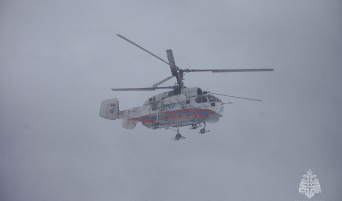 Вертолет МЧС экстренно доставил в Тверь пациента из Торопца