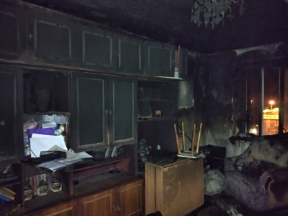 В Тверской области в пожаре сгорел мужчина и пострадала маленькая девочка