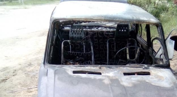 Житель Весьегонска спалил чужой автомобиль, попав на нём в ДТП