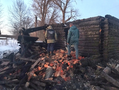 Двое жителей Тверской области зарезали, а затем сожгли своих родственников