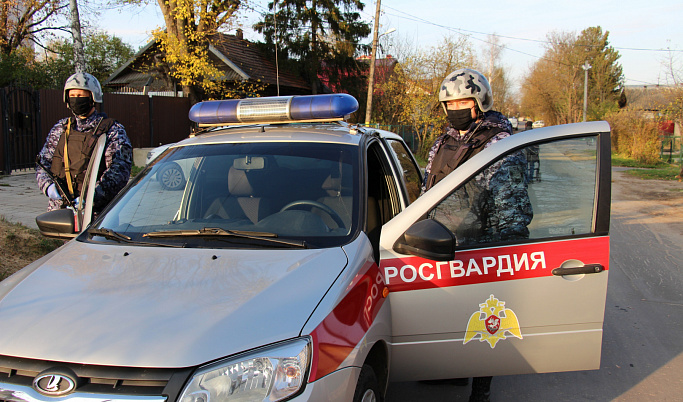 За неделю росгвардейцы в Тверской области совершили 430 выездов по сигналу «Тревога»