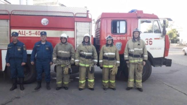 Мужчину спасли на пожаре в Тверской области