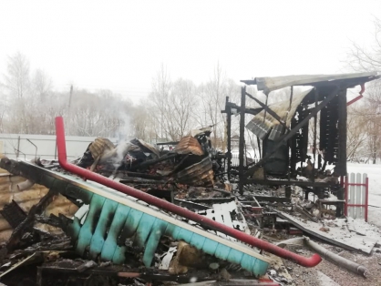 В Тверской области на пожаре погибла 73-летняя женщина