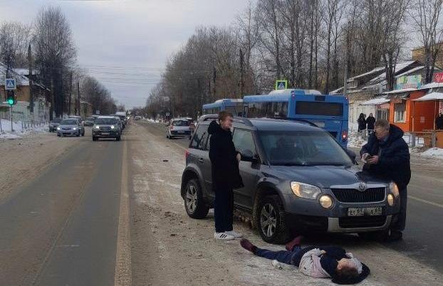 В Твери автомобиль сбил пешехода-нарушителя