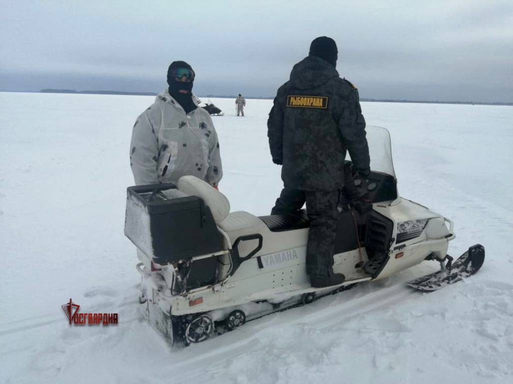 На озере в Тверской области задержали браконьеров с 90-метровыми сетями