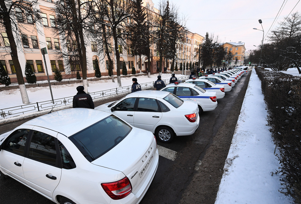 85 новых служебных автомобилей переданы органам внутренних дел Тверской области