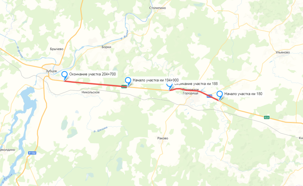 В Тверской области 30 км трассы М-9 «Балтии» расширят до четырех полос в 2024 году