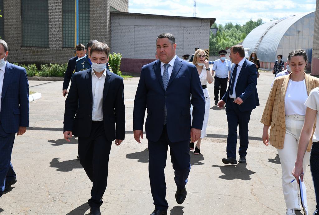 Игорь Руденя посетил Бежецкий завод «Автоспецоборудование» 