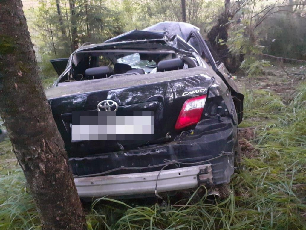 В Тверской области погиб пассажир машины, вылетевшей в кювет