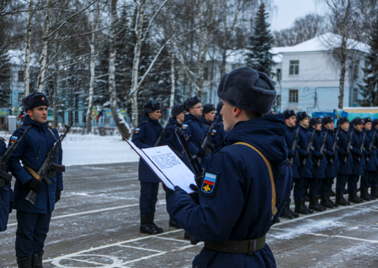В авиационных частях Тверского ВТА новобранцы приняли военную присягу