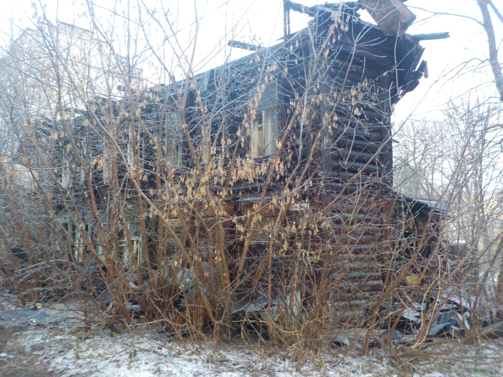 Сгоревший в Твери деревянный дом оказался дореволюционной постройкой 