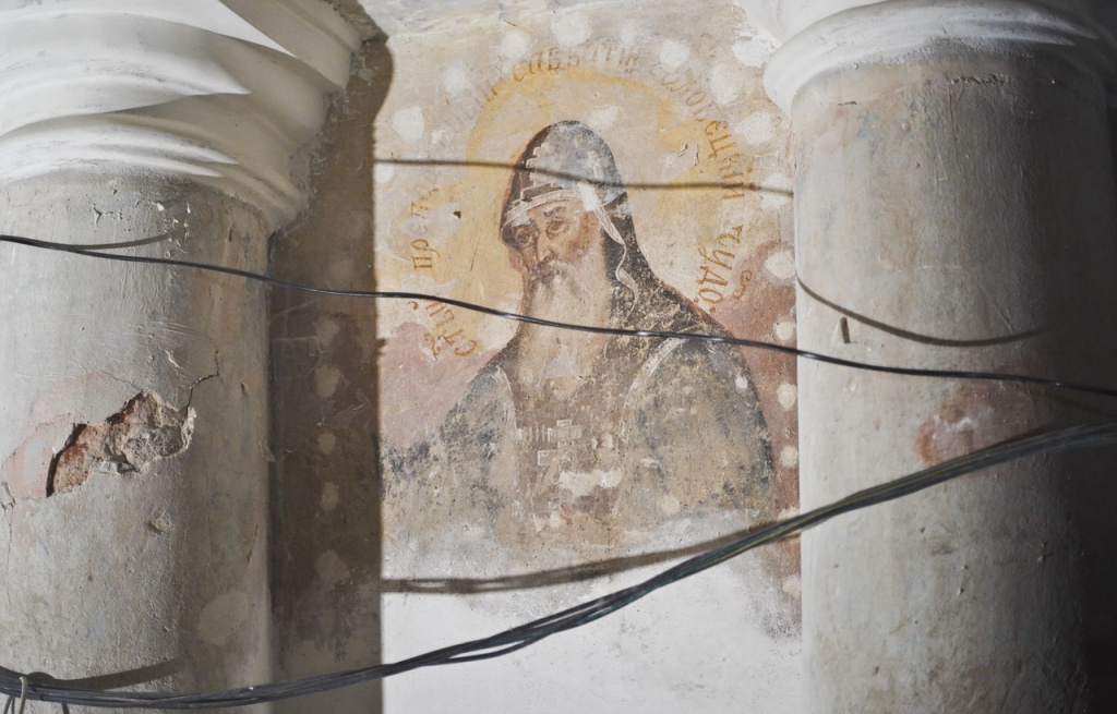 Фреска в монастыре