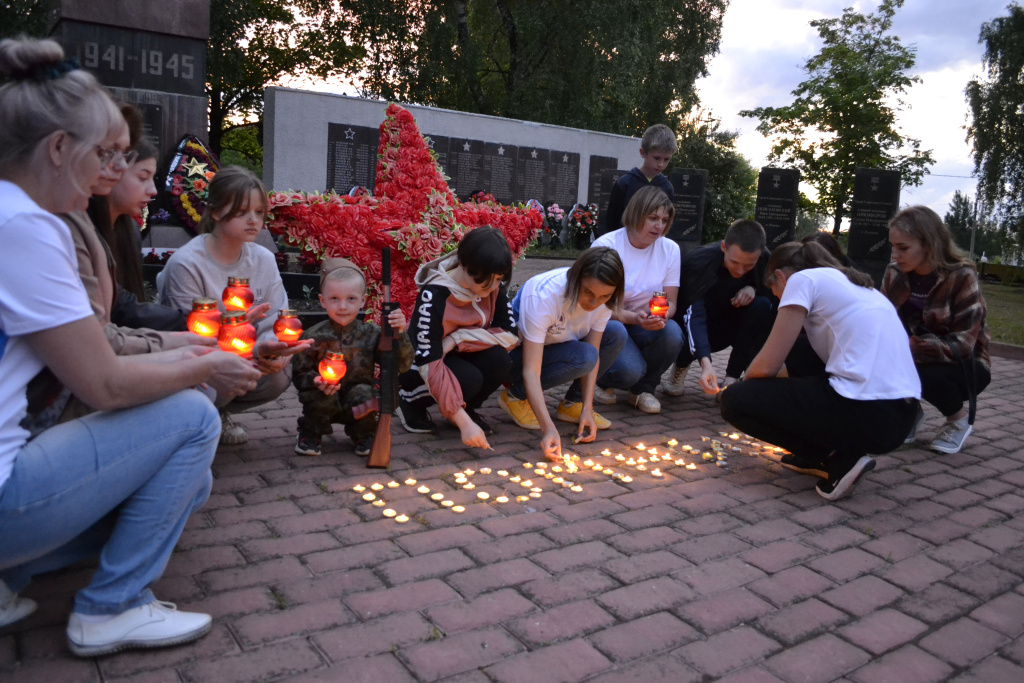 В Тверской области прошла акция «Свеча памяти» 