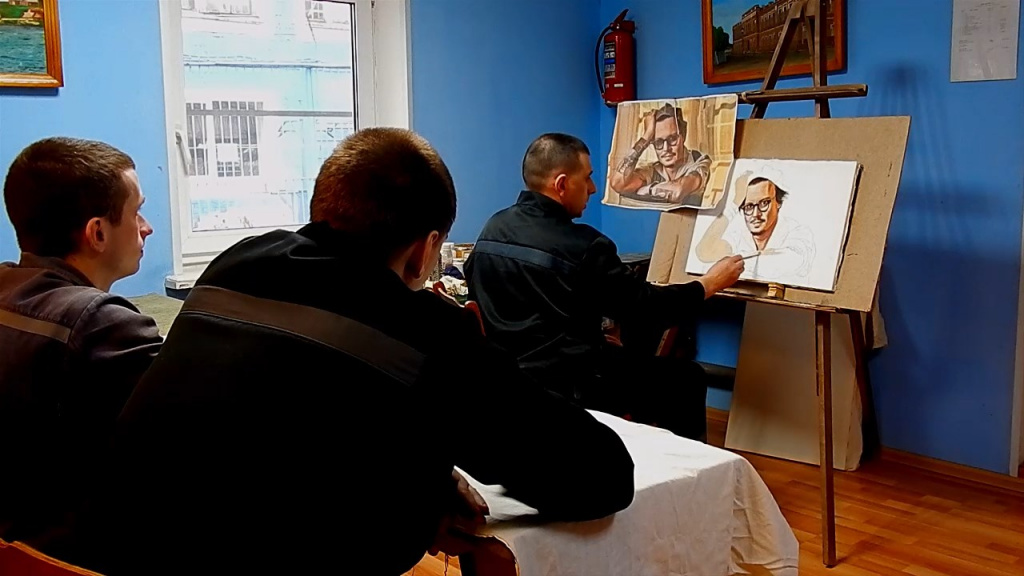Заключённый из Тверской области стал живописцем 