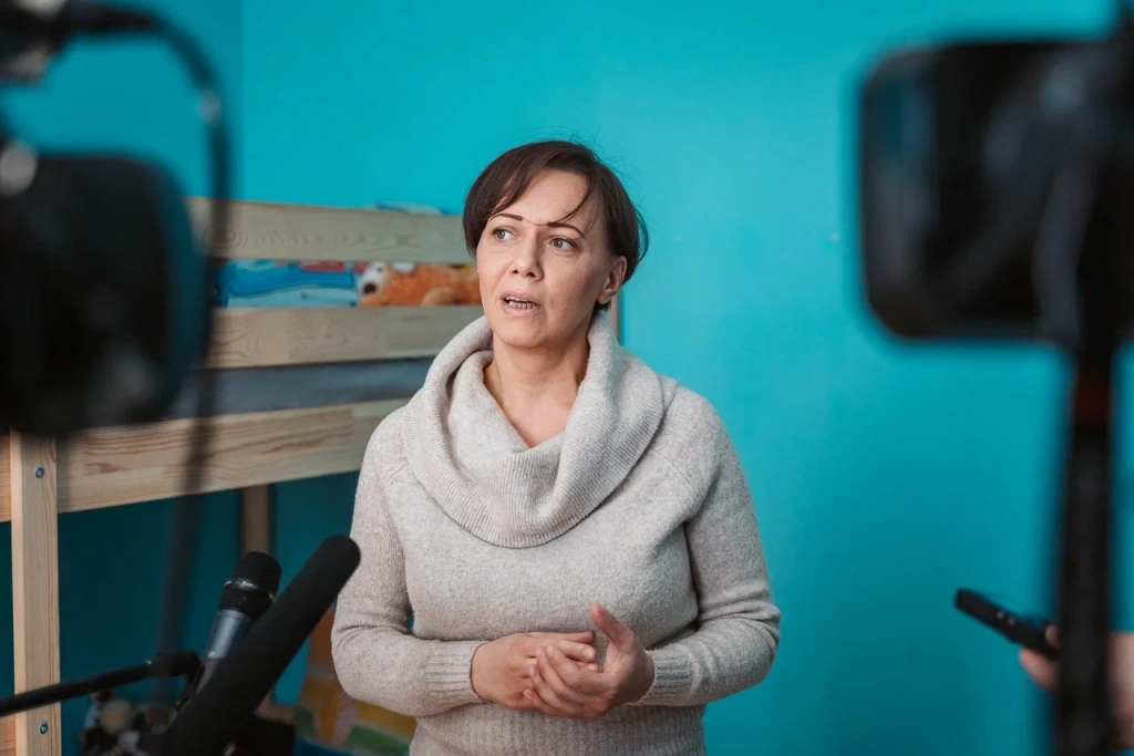  Тверские журналисты посетили Дом матери и ребенка «Жизнь одна» 