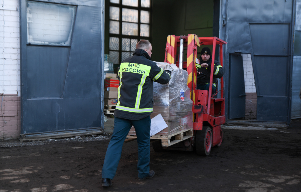 Тверская область отправила очередную партию гуманитарной помощи жителям ДНР и ЛНР
