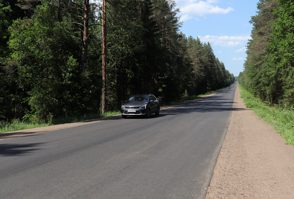 В Тверской области продолжается ремонт дорог в рамках нацпроекта