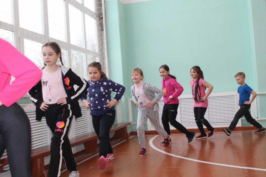 В сельской школе Тверской области отремонтировали спортивный зал