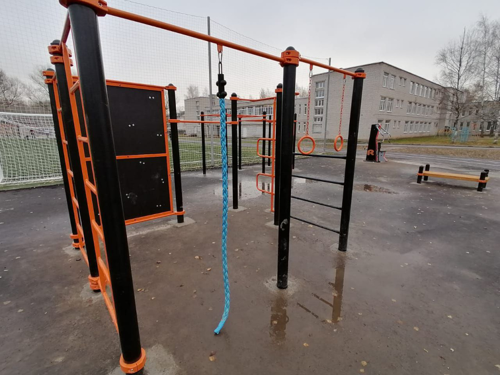 В Тверской области открыли новые спортивные площадки
