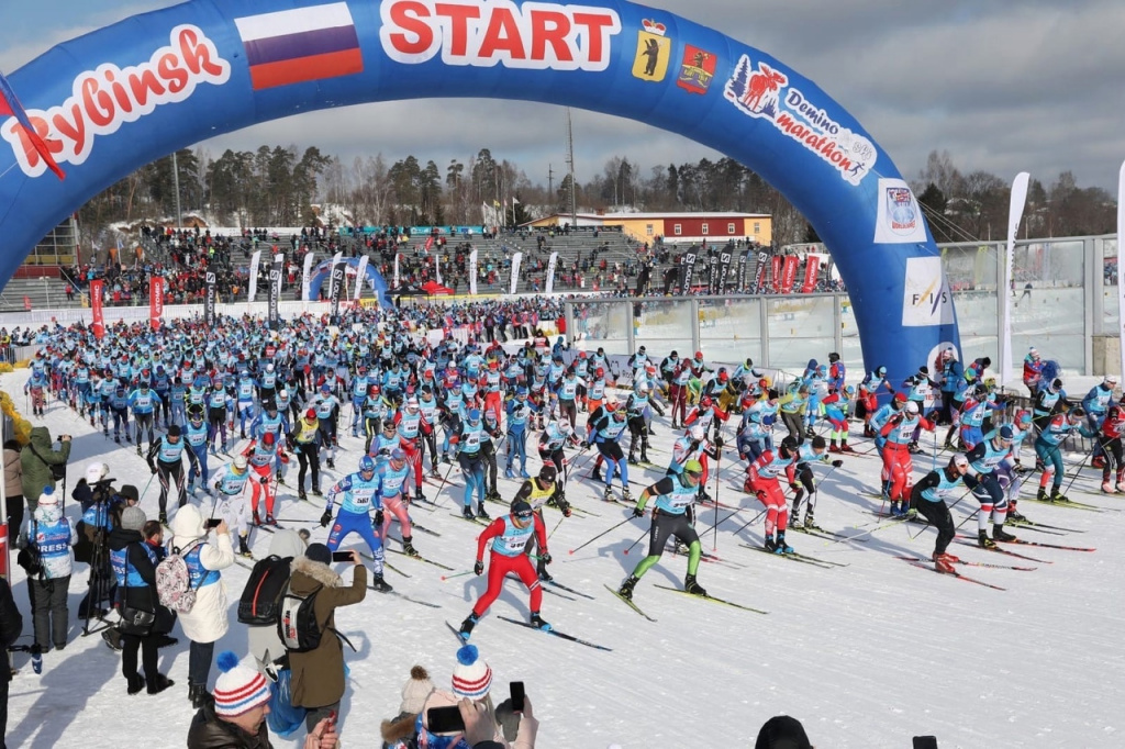 Работники Калининской АЭС приняли участие в «Традиционном Международном Деминском лыжном марафоне»