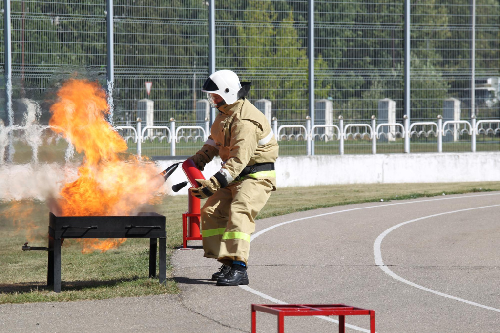 Добровольное пожарное формирование Калининской АЭС стало сильнейшим в концерне «Росэнергоатом»