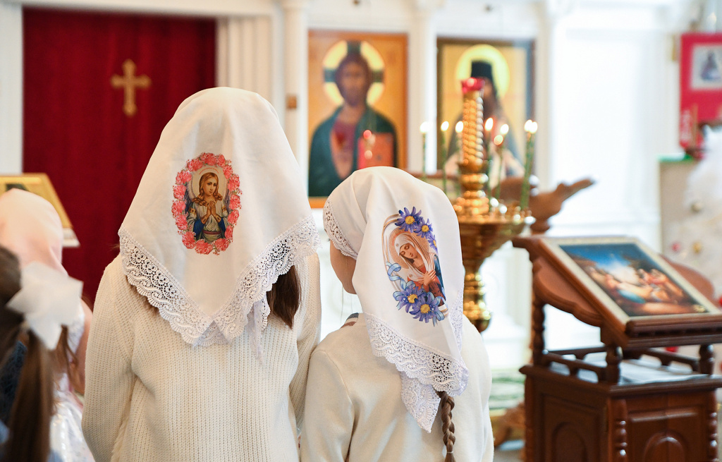 Рождественские праздники прошли в Тверской епархиальной православной школе и Вознесенском Оршином женском монастыре