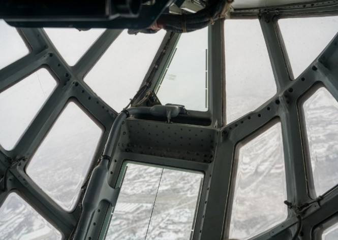 Тверские летчики отработали навыки полета на Ил-76 в сложных погодных условиях