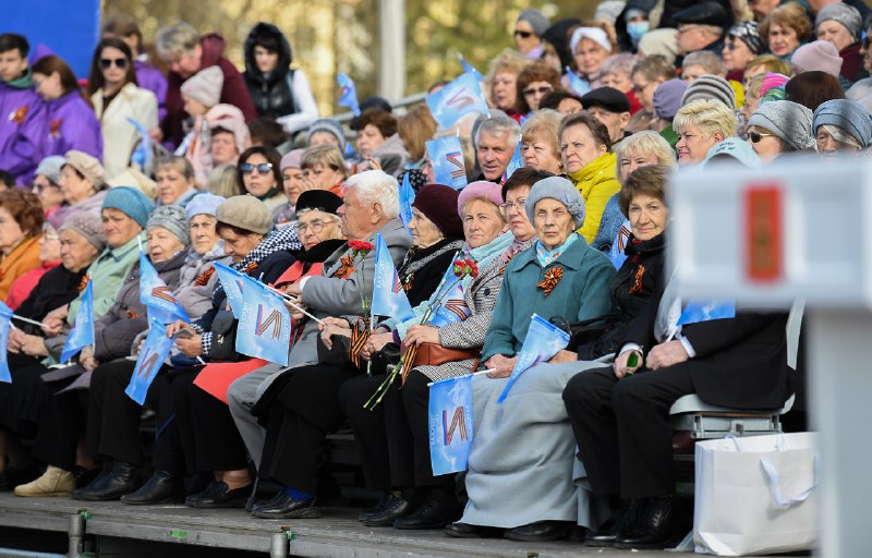 В Ржеве прошли торжества в честь 77-летия Великой Победы