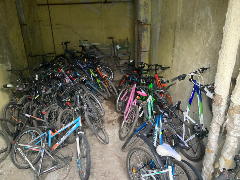 Жителей Твери просят опознать свои велосипеды