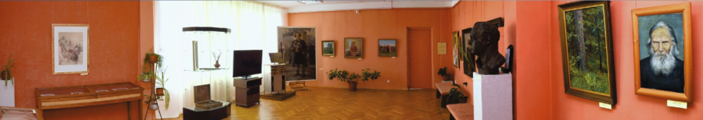 Экспозиция музея Владимира Серова