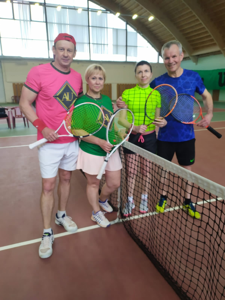 В Удомле завершился турнир по теннису «Кубок Калининской АЭС» среди ветеранов