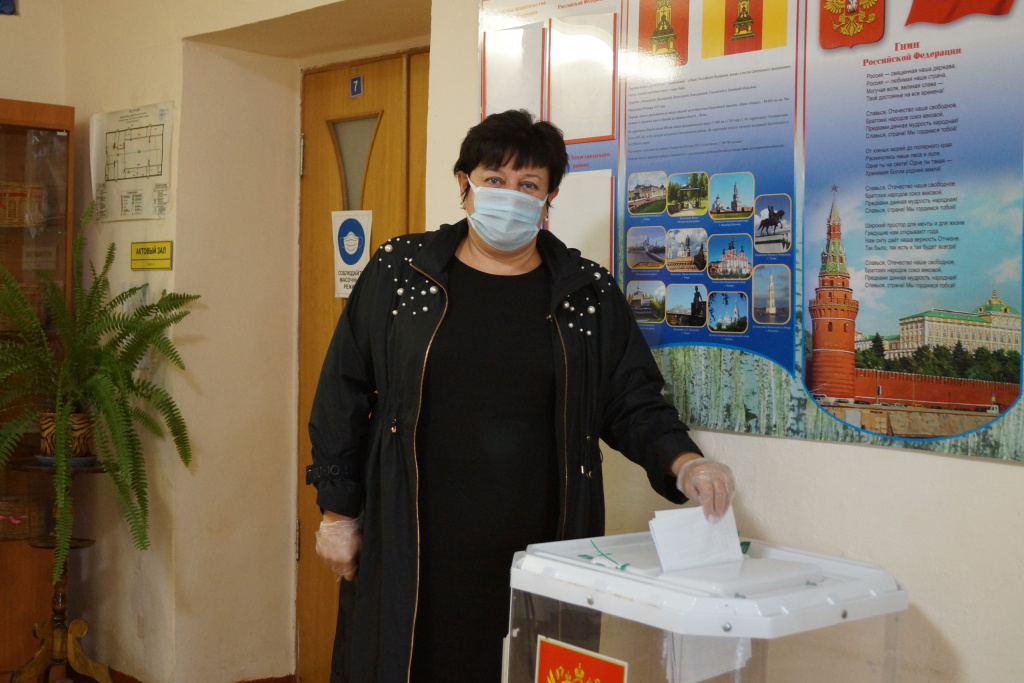 В Тверской области главы районов приняли участие в голосовании