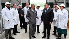 Игорь Руденя высоко оценил работу фермы и молокозавода «АгроПромкомплектации» в Конаковском районе