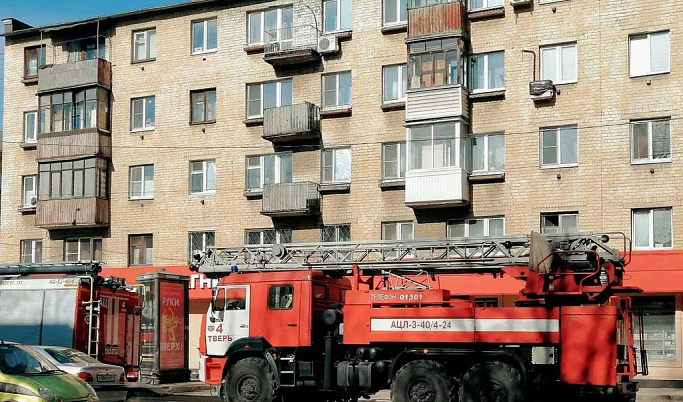В Морозовском городке Твери произошёл пожар