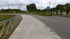 Игорь Руденя осмотрел новую велопешеходную дорогу от Ржевского мемориала до новой железнодорожной станции