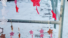 Жители Твери решили массово поддержать бабушку, продающую вязанные новогодние украшения