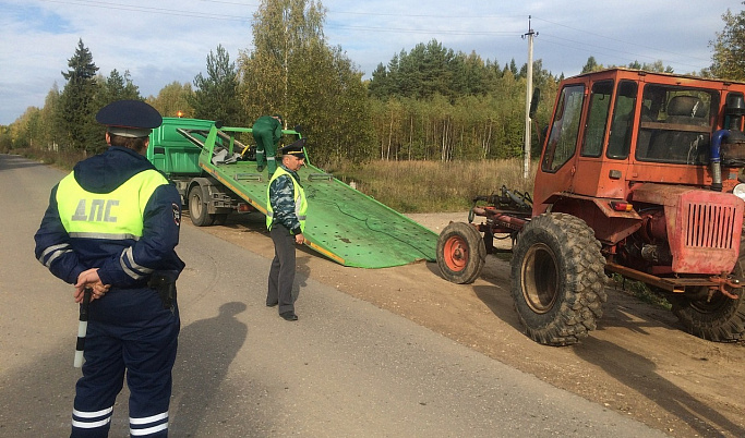 В Тверской области снизилось количество нарушений правил эксплуатации самоходной техники