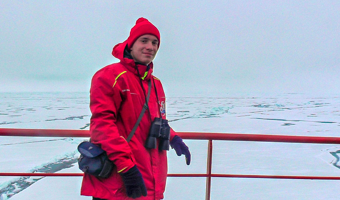 Удомельский школьник побывал в экспедиции на Северном полюсе