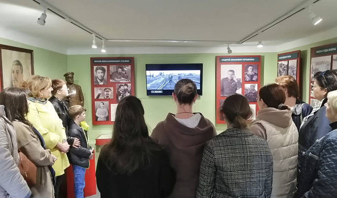 В марте более 400 школьников посетили уроки мужества в Ржевском филиале Музея Победы