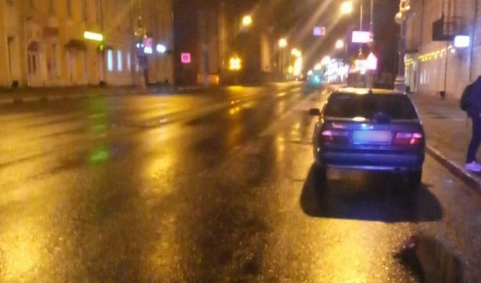 В Твери на Советской улице 18-летний водитель без прав сбил пьяного мужчину