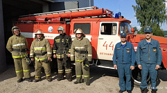 Спасатели вытащили мужчину из горящей квартиры в Тверской области