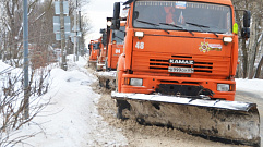 За ночь в Твери вывезли 6 тысяч кубометров снега