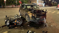 Мотоциклист попал в больницу после ДТП на Горького в Твери