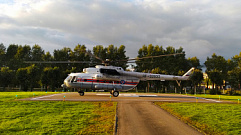 Вертолет доставил в Тверь пациентку из Удомли с инфарктом
