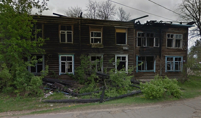 В Твери снос сгоревшего дома обойдется в 3 миллиона рублей